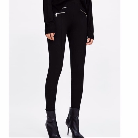 Zara | Pants \u0026 Jumpsuits | Zara Navy 